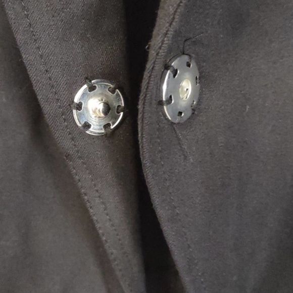 INC One Button Blazer Jacket Black Large - Picture 5 of 9